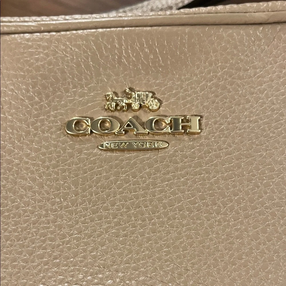 Coach Beige Crossbody Bag - Picture 2 of 5